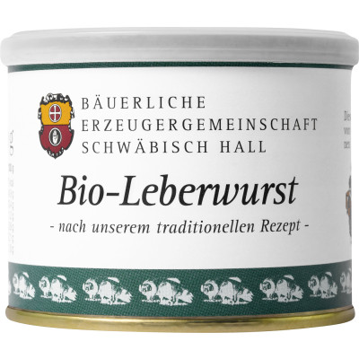 Bäuerliche EZG Schwäbisch Hall Bio-Leberwurst 200G 