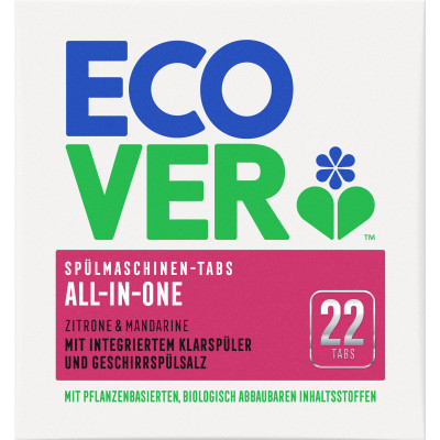 Ecover Spülmaschinentabs All in One 22ST 
