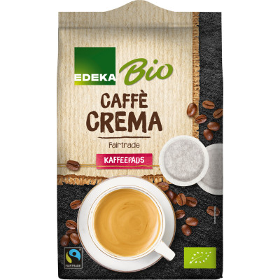 EDEKA Bio Caffe Crema Pads Fairtrade 40ST 280G 