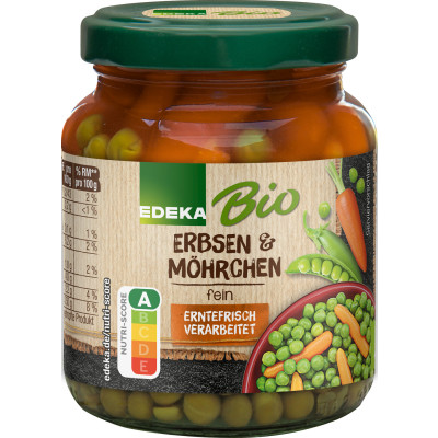EDEKA Bio Erbsen & Möhrchen fein 340G 