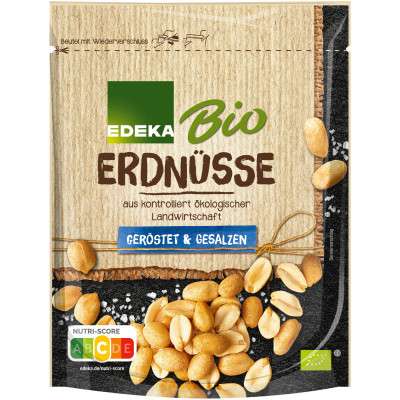 EDEKA Bio Erdnüsse geröstet & gesalzen 150G 
