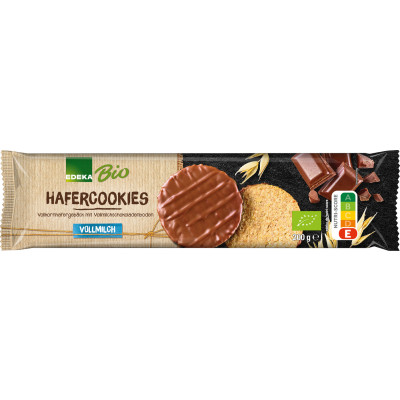 EDEKA Bio Hafer-Cookies mit Schokolade 200G 