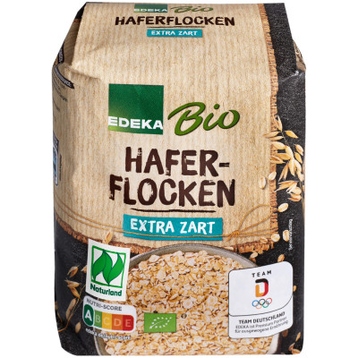 EDEKA Bio Haferflocken zart 500G 