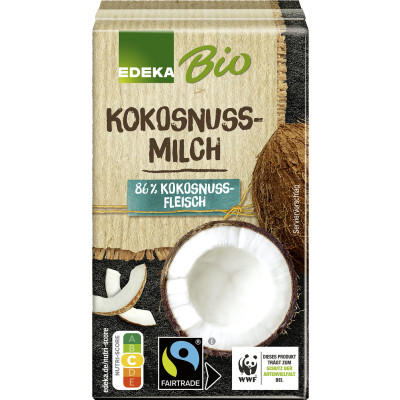 EDEKA Bio Kokosnussmilch 250ML 