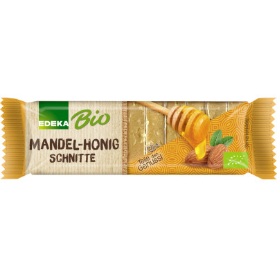 EDEKA Bio Mandel Honig Fruchtschnitte 60G 
