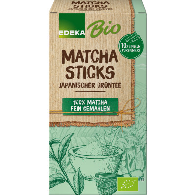 EDEKA Bio Matcha Sticks 10ST 20G 