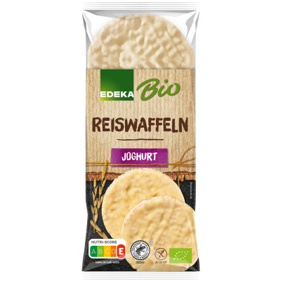 EDEKA Bio Reiswaffel Joghurt 100G 