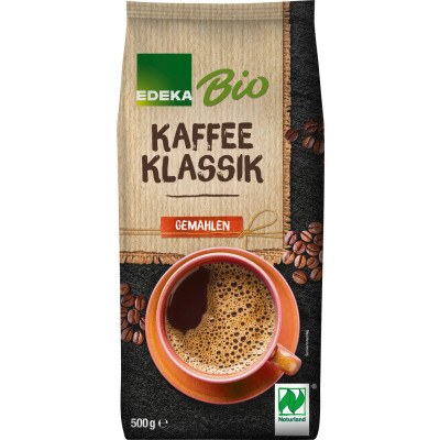 EDEKA Bio Röstkaffee Klassik gemahlen 500G 