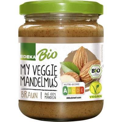 EDEKA Bio My Veggie Mandelmus braun 250G 
