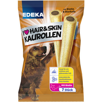 EDEKA I Love Hair & Skin Kaurollen 7ST 