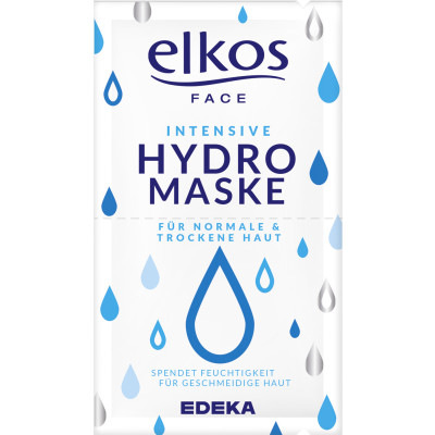 elkos FACE Hydro Maske 2x 8ML 