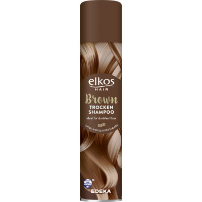 elkos Trockenshampoo Brown 200ML 