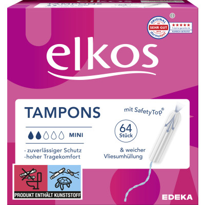 Elkos Tampons Mini 64ST 