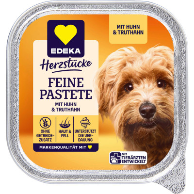 EDEKA Herzstücke Feine Pastete mit Huhn & Truthahn 150G