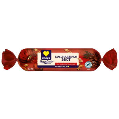EDEKA Herzstücke Edelmarzipan Brot 125G 