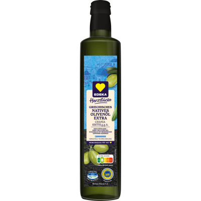 EDEKA Herzstücke Griechisches Natives Olivenöl Extra Chania g.g.A. 500ML 
