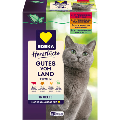EDEKA Herzstücke Gutes vom Land in Gelee 12x 85G 