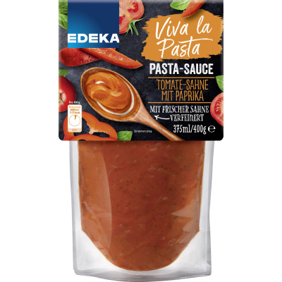 EDEKA Herzstücke Tomaten Paprika Sauce 400G 
