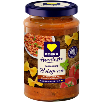 EDEKA Herzstücke Tomatensauce Bolognese 350G 