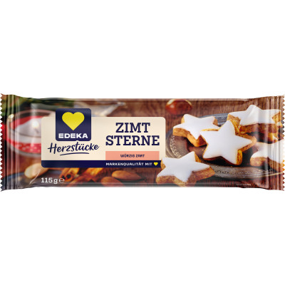 EDEKA Herzstücke Zimtsterne 115G 