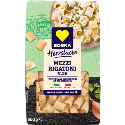 EDEKA Herzstücke Mezzi Rigatoni 500G 