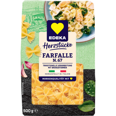 EDEKA Herzstücke Farfalle 500G 