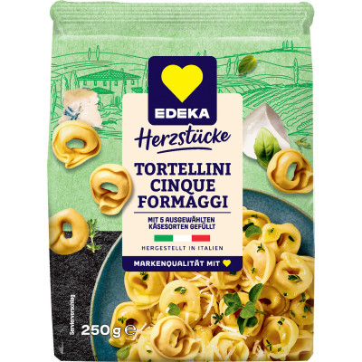 EDEKA Herzstücke Tortellini Cinque Formaggi 250G 