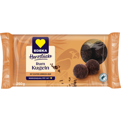 EDEKA Herzstücke Jamaica Rumkugeln 250G 