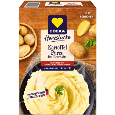 EDEKA Herzstücke Kartoffelpüree Das Herzhafte 225G 
