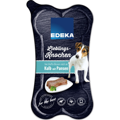 EDEKA Lieblingsknochen Kalb mit Pansen 175G