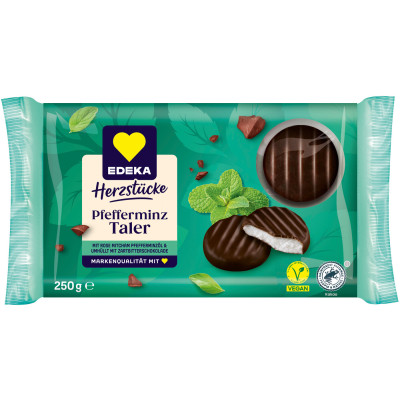 EDEKA Herzstücke Pfefferminz-Taler 250G 
