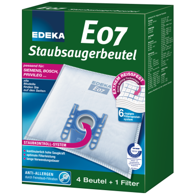 EDEKA Staubsaugerbeutel E07 4ST 