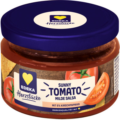 EDEKA Herzstücke Sunny Tomato milde Salsa 245ML 