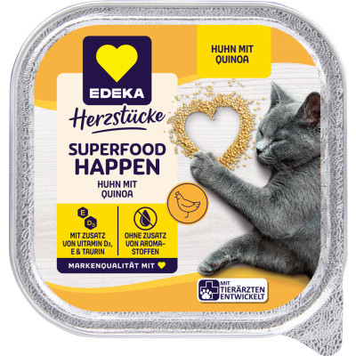 EDEKA Superfood Happen Huhn mit Quinoa 100G