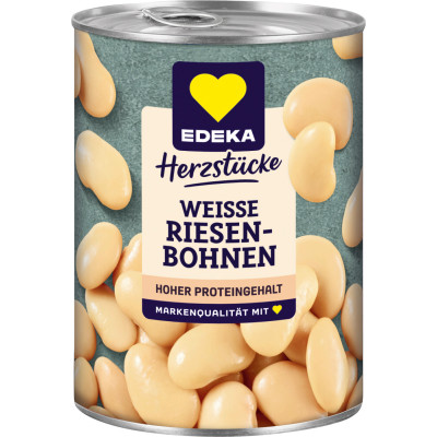 EDEKA Herzstücke Weiße Riesenbohnen 400G 