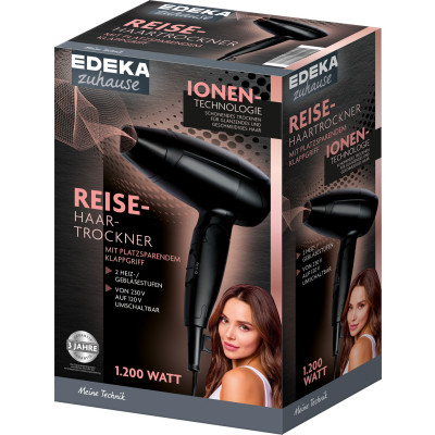 EDEKA zuhause Reisehaartrockner 