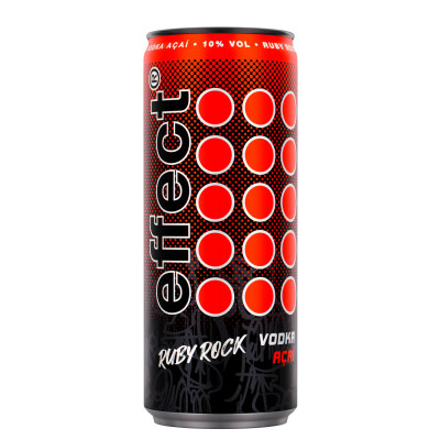 Effect Ruby Rock Vodka Acai 0,33L Dose - Abverkauf 