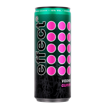 Effect Vodka Guava 0,33L Dose - verschmutzt/beschädigt 