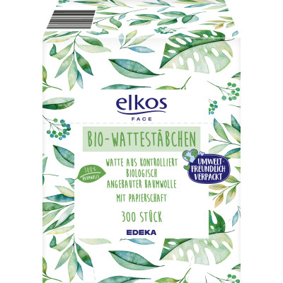 elkos Bio Wattestäbchen 300ST 