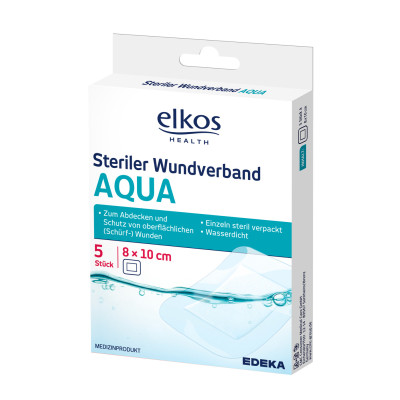Elkos Health steriler Wundverband Aqua 5ST 