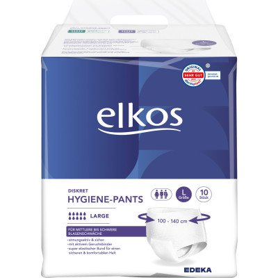 Elkos Hygiene-Pants Large 10ST 