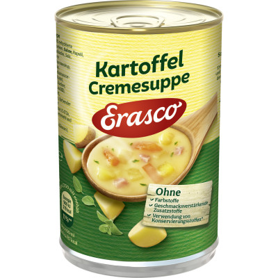 Erasco Kartoffel Cremesuppe 390ML 