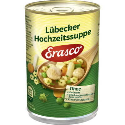 Erasco Lübecker Hochzeitssuppe 390ML 