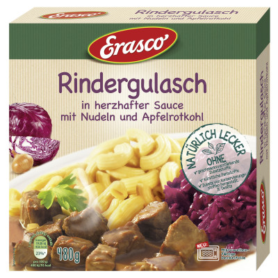 Erasco Rindergulasch 480G 