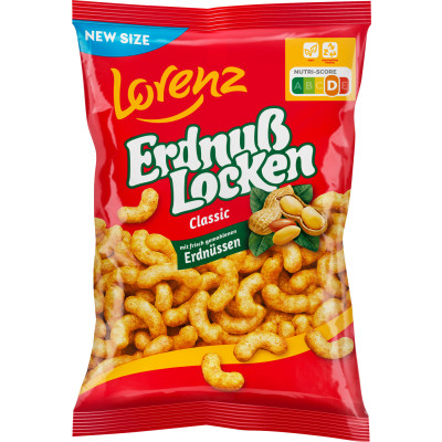 Lorenz Erdnuß Locken Classic 175G