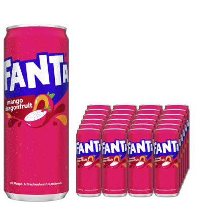 Fanta Mango Dragonfruit 24x0,33l DPG