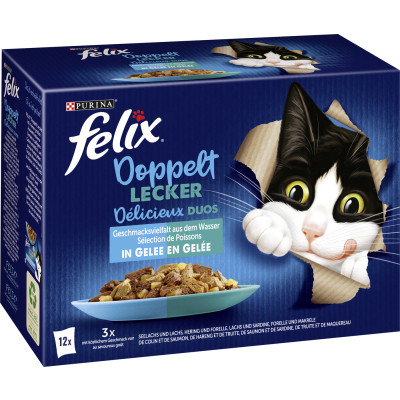 Felix Doppelt Lecker Geschmacksvielfalt aus dem Wasser 12x85g