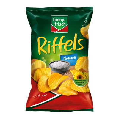 Funny-Frisch Riffels Naturell 150G 