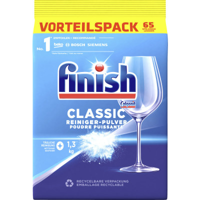 Finish Classic Reiniger Pulver 1,3KG 