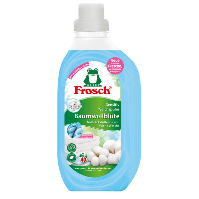Frosch Sensitiv-Weichspüler Baumwollblüte 40WL 880ML 